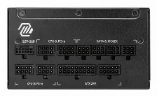 Fuente De Poder Msi Mag A1250gl Pcie5 1250 W, Atx 3.1, 80 Plus Gold, Fully-modular
